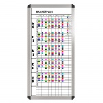 Klassen-Plantafel,  8 Stunden Mo-Fr, für 10 Klassen, 103x57 cm, 